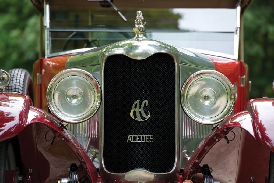 Детали экстерьера AC Acedes-Magna Tourer 1929 года  (фото 19 из 24)